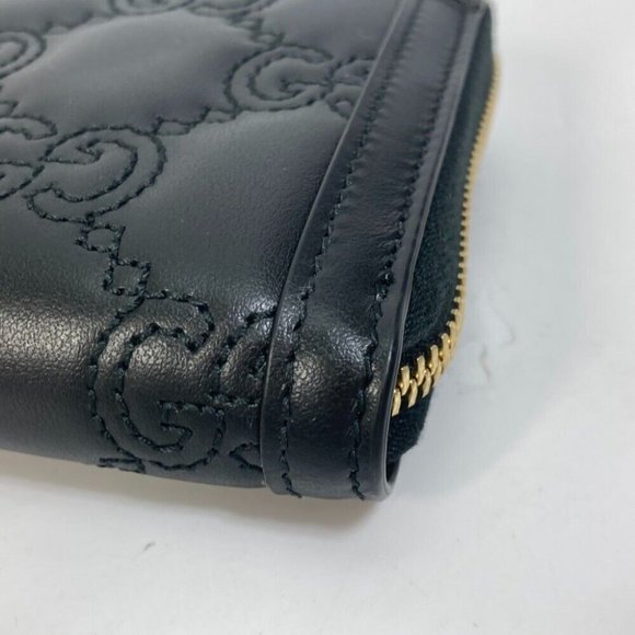 GUCCI GG Matelasse Zip Around Long Wallet - Picture 6 of 16